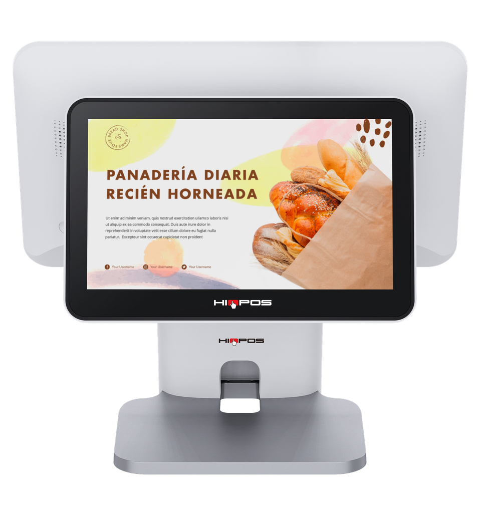 Segunda pantalla 11,6" para HIOPOS SUN