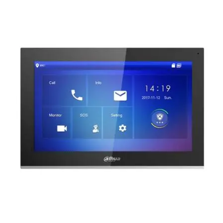 Monitor SIP a color Dahua de 10” para interior