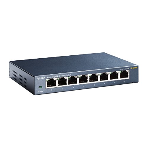 Switch Tp-Link SG108 8 Puertos Gigabit